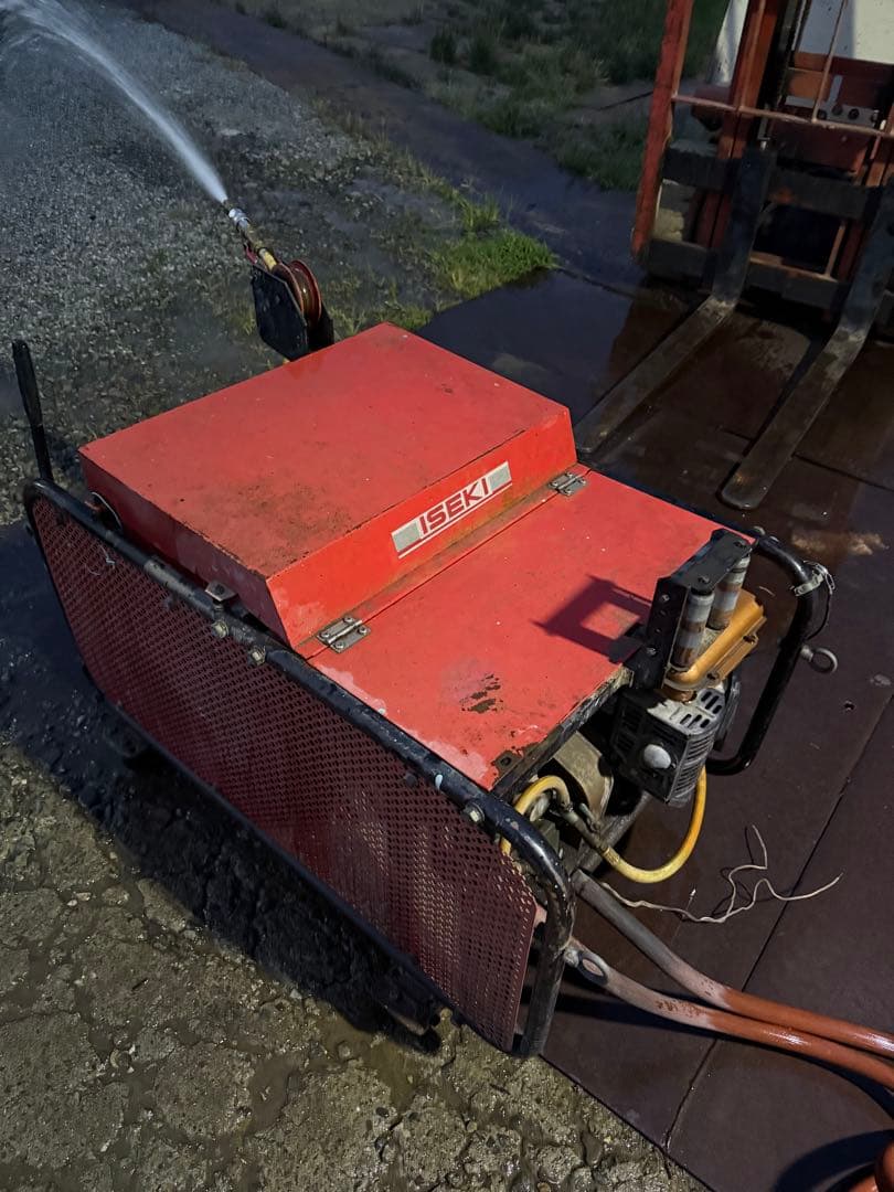 動作確認済　ISEKI 噴霧器 kawasakiガソリン　1200rpm