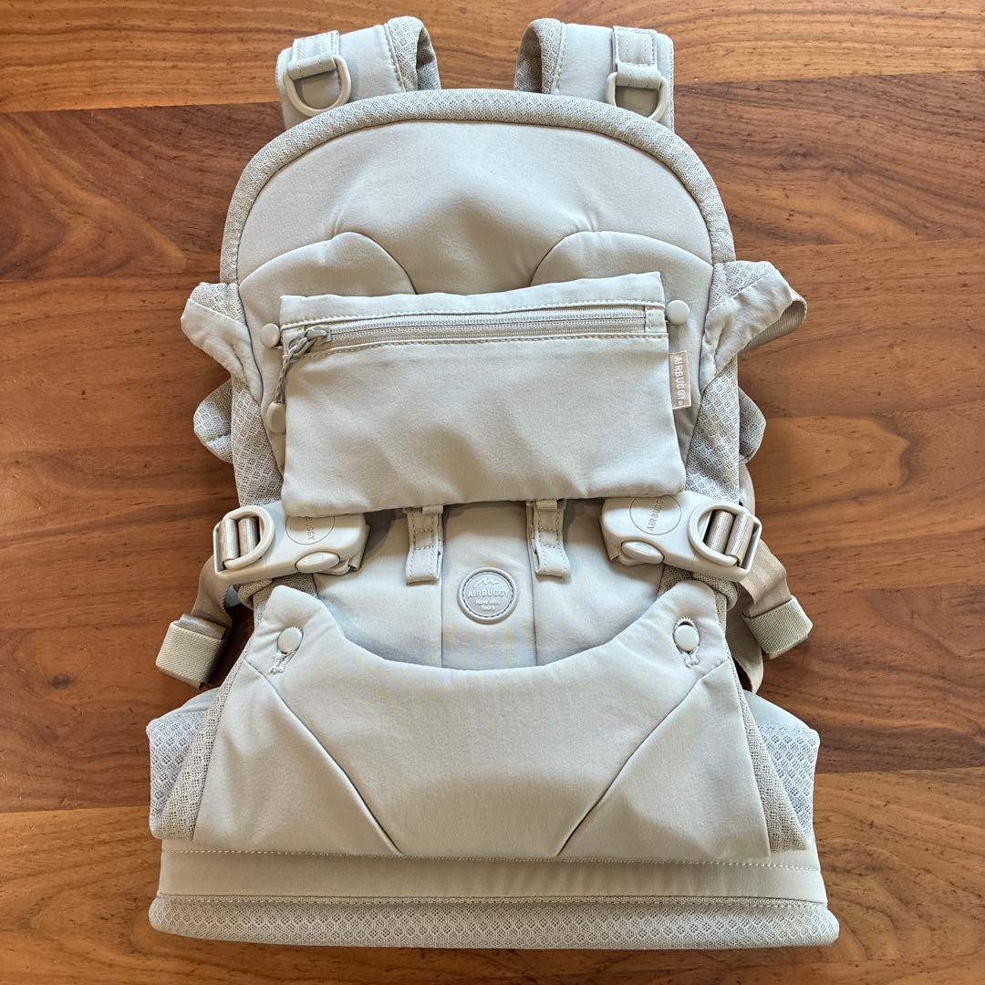 AIRBUGGY メッシュ抱っこ紐 ベージュ
