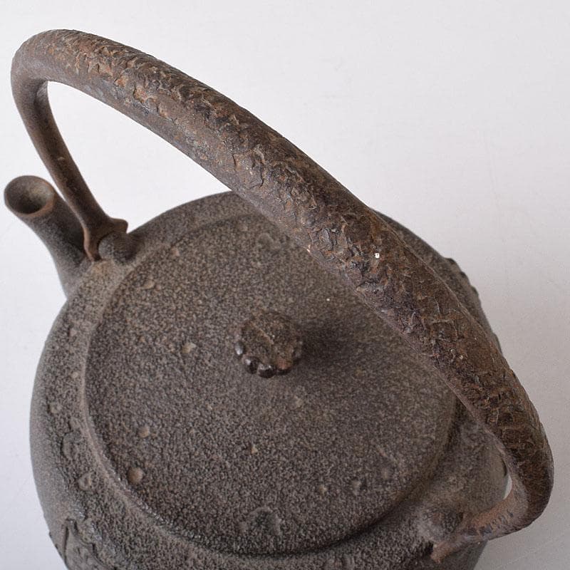 煎茶道具　山形鋳物　保寿堂　光風号　鉄瓶　M　R8724