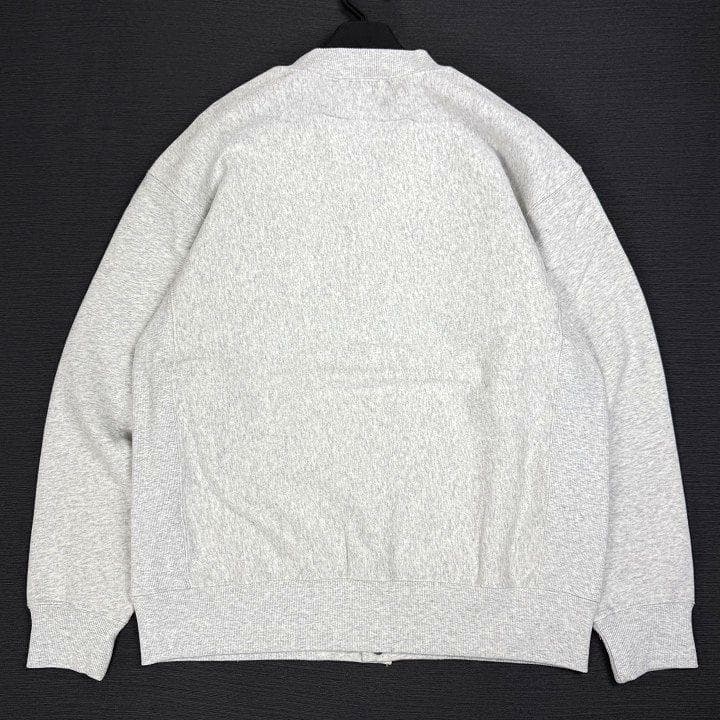 新品 ナノユニバース ゴルフ 裏起毛 スウェット ブルゾン スナップボタン M