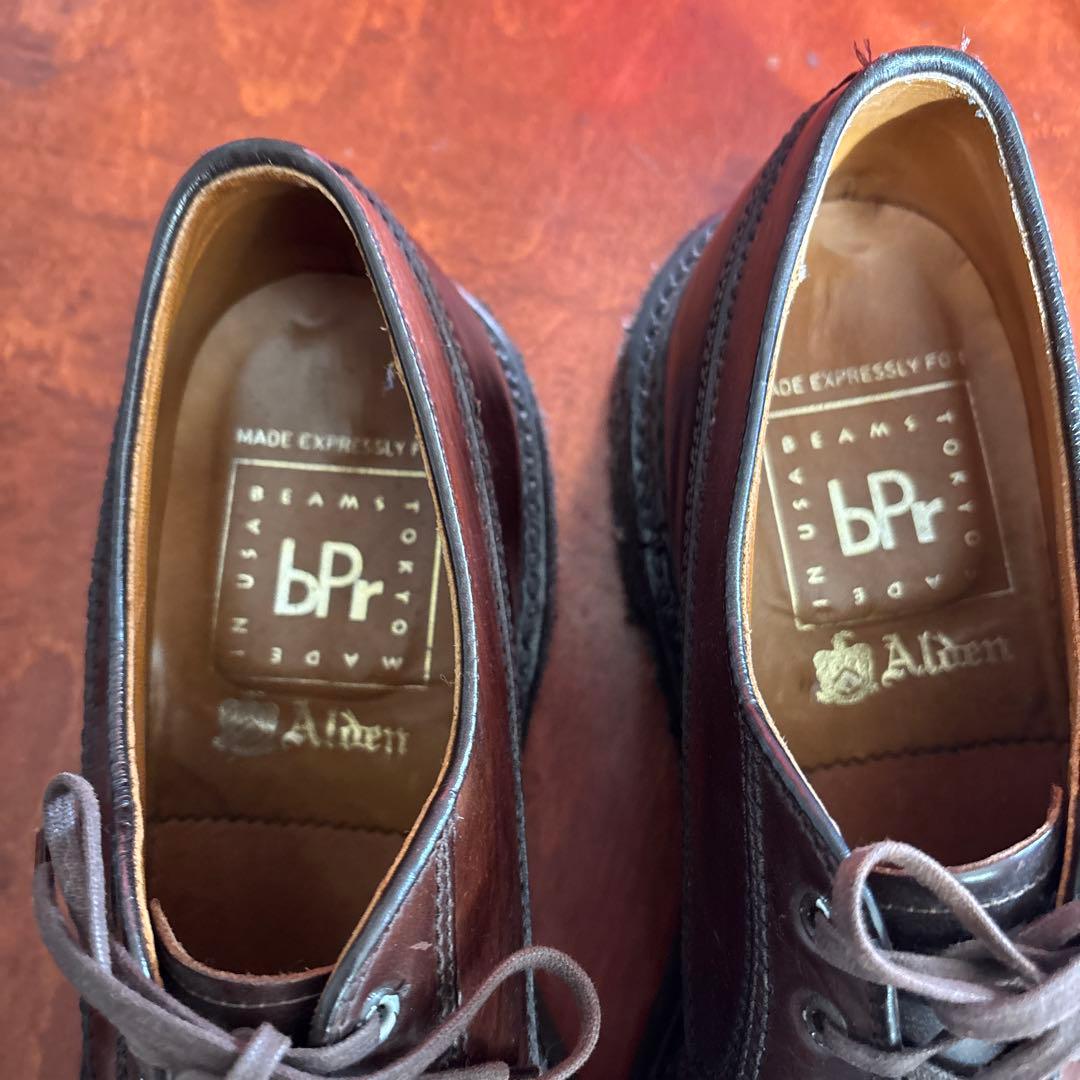 Alden bPr ダークブラウン ビジネスシューズ