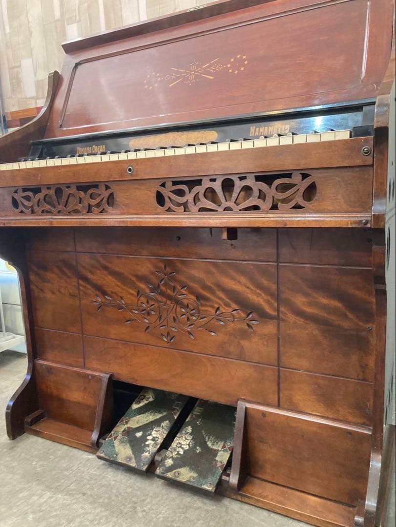 希少　YAMAHA ORGAN HAMAMATSU アンティーク　足踏みオルガン