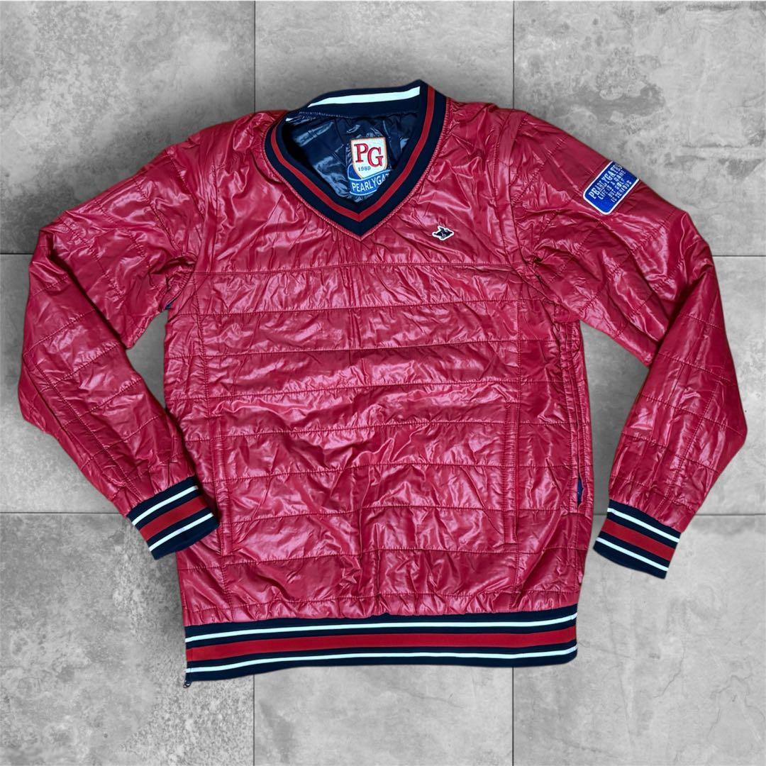 【美品】パーリーゲイツ リバーシブル スニード サイズ2 ネイビー✖️レッド