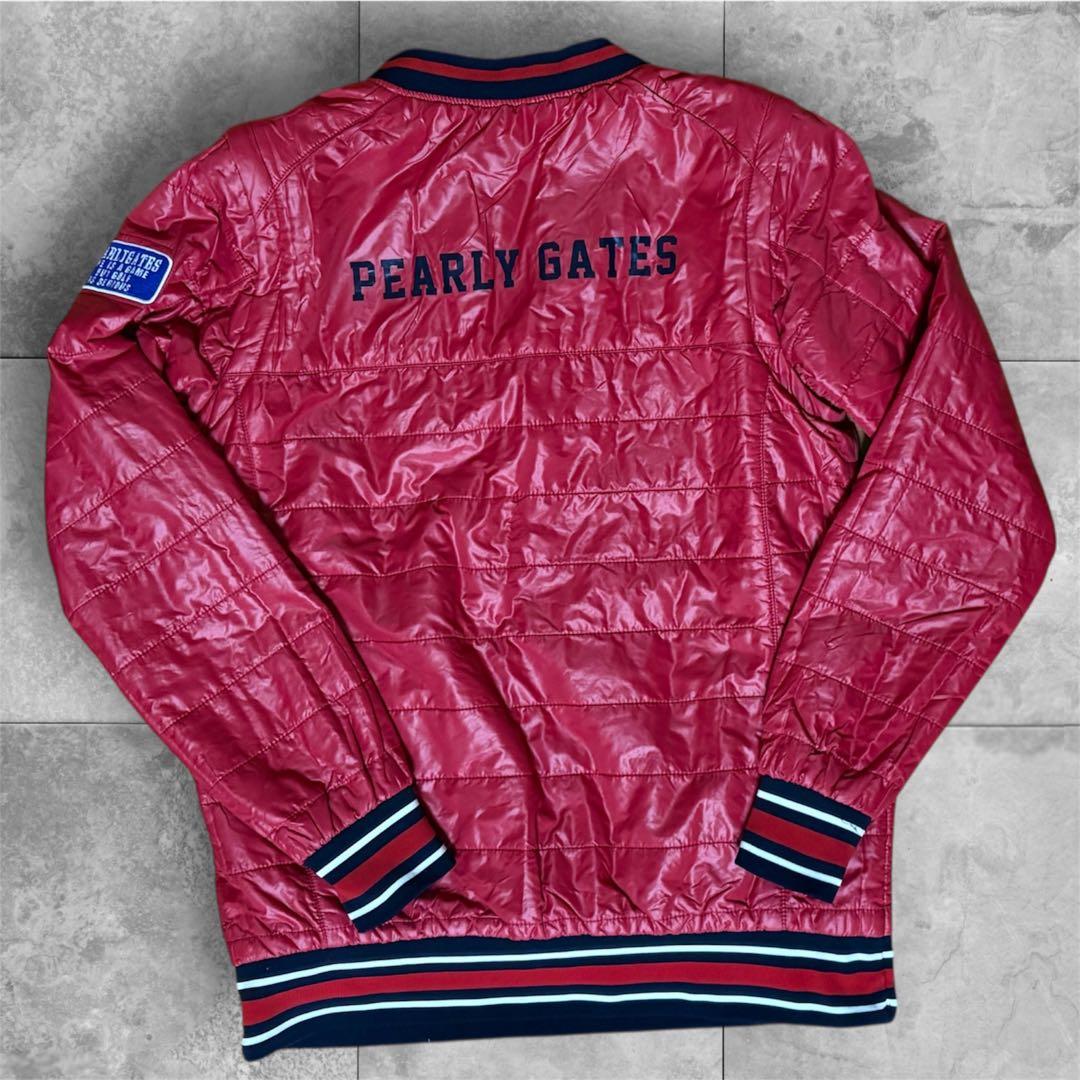 【美品】パーリーゲイツ リバーシブル スニード サイズ2 ネイビー✖️レッド