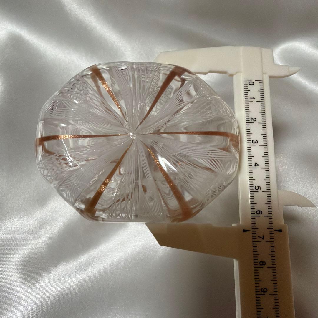 マ*ア様 ベネチアンガラス ムラーノガラス バラリン工房 八角形 香水瓶