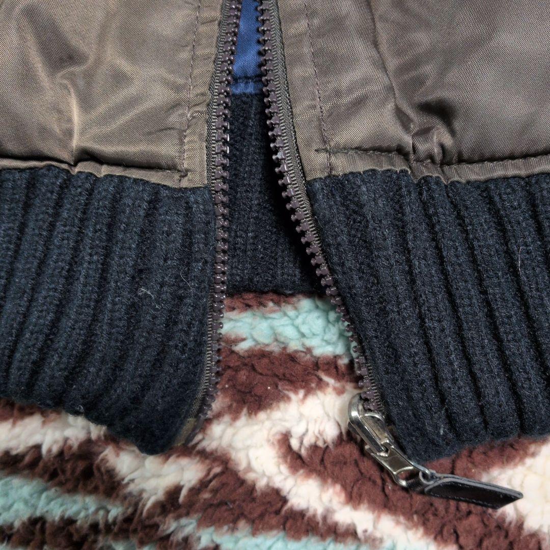 ビンテージ90年代USA製OLDステューシー紺タグバックロゴJKT