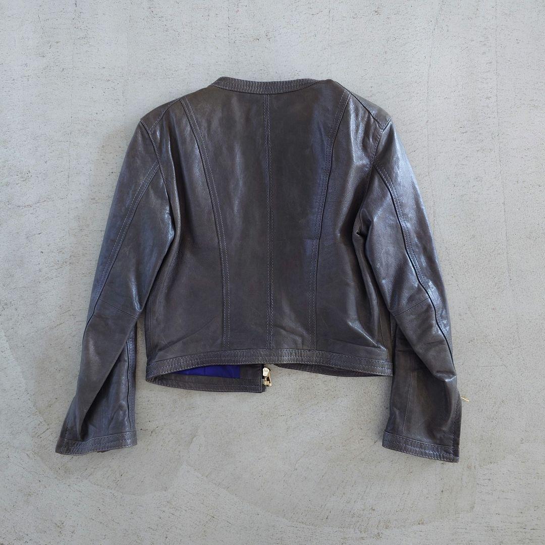 TOMORROWLAND　トゥモローランド　レディース　レザー　ライダース　38