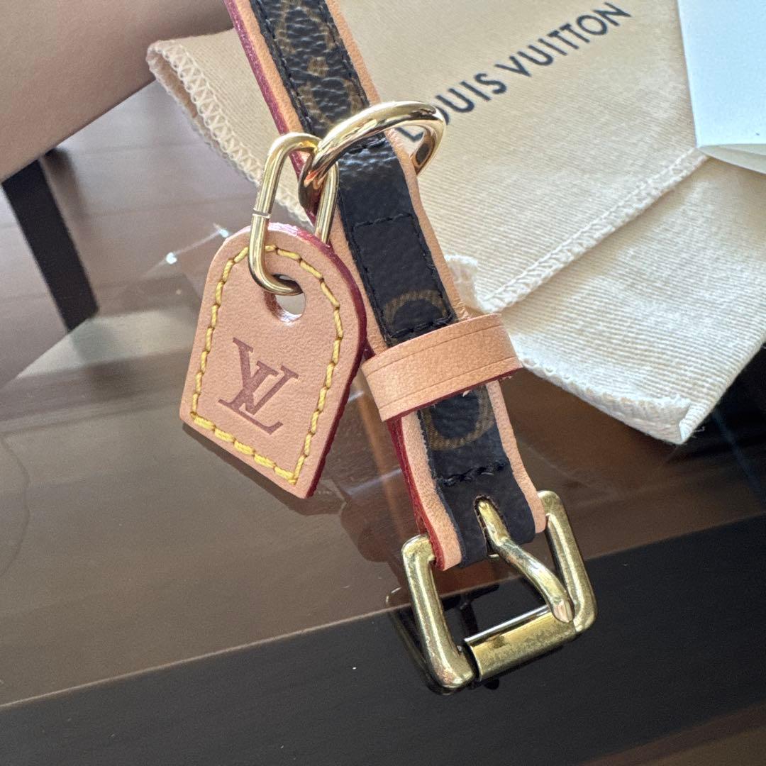 Louis Vuitton モノグラム　コリエ　バクスター ペット　首輪