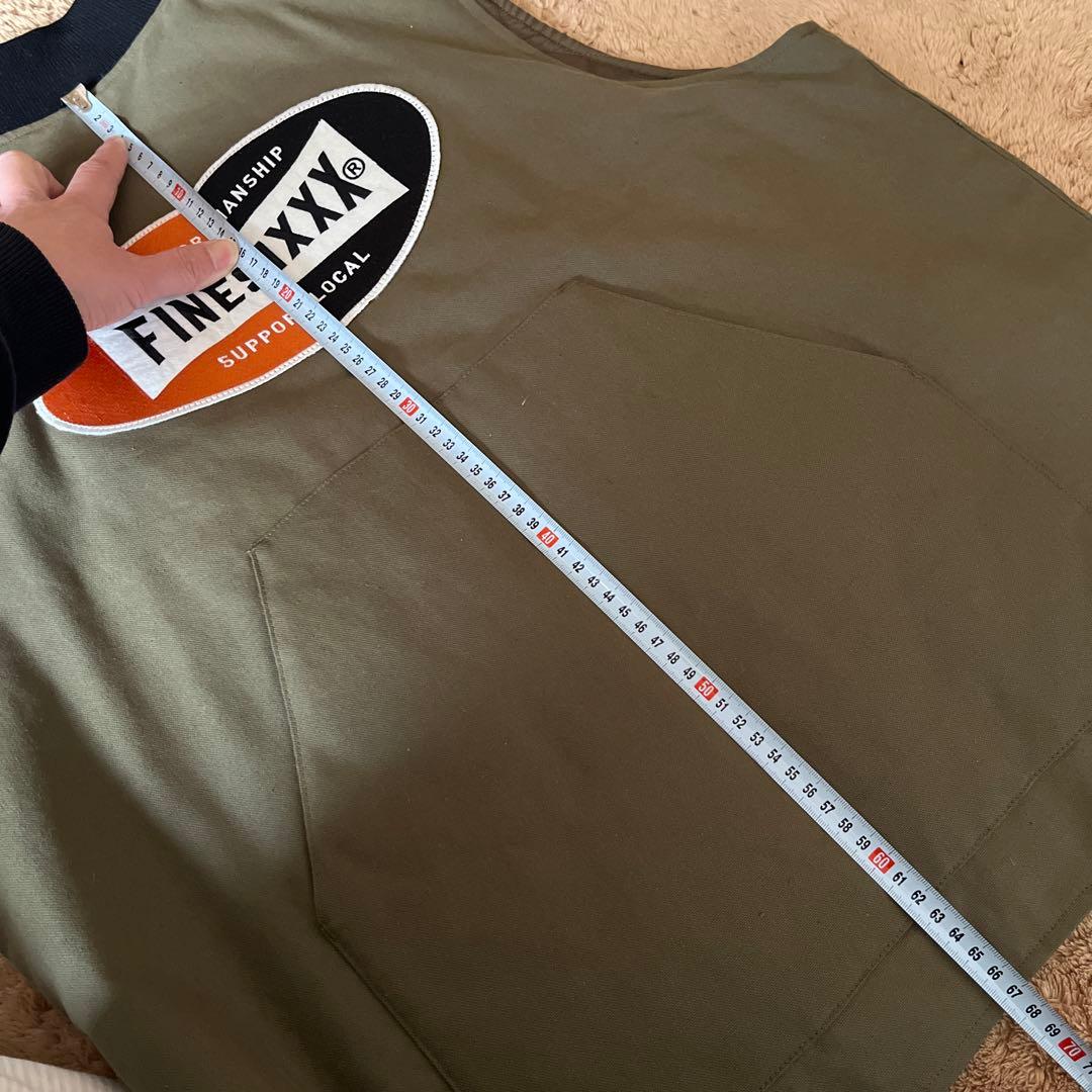 試着のみ finesixxx ダックベスト