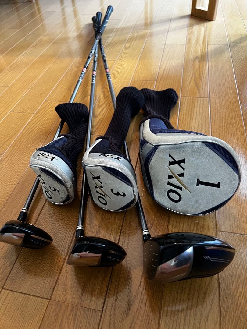【貴重】レフティー用ゼクシオMP700 　　　ドライバー、ウッド 1Ｗ3W