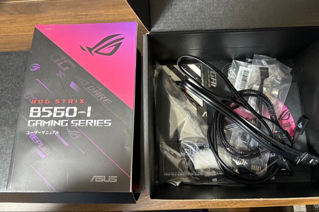 マザーボード ROG B560I + i5-11400F + DDR4 16GB*2
