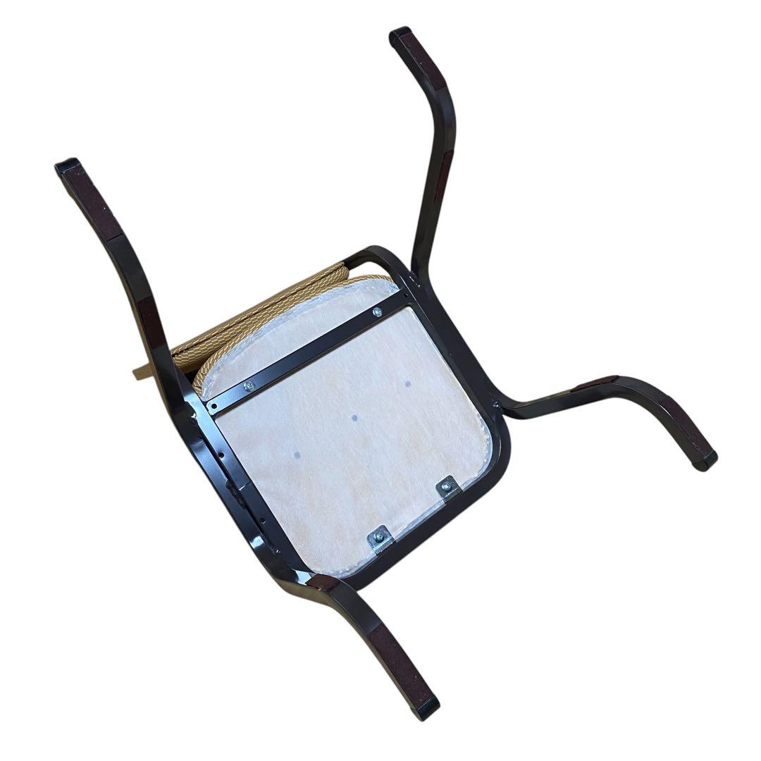 座椅子　立ち座りサポートチェア　座敷椅子　ローチェア５脚セット