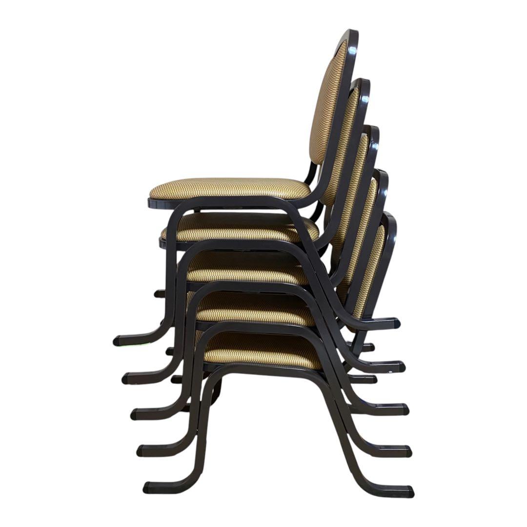 座椅子　立ち座りサポートチェア　座敷椅子　ローチェア５脚セット