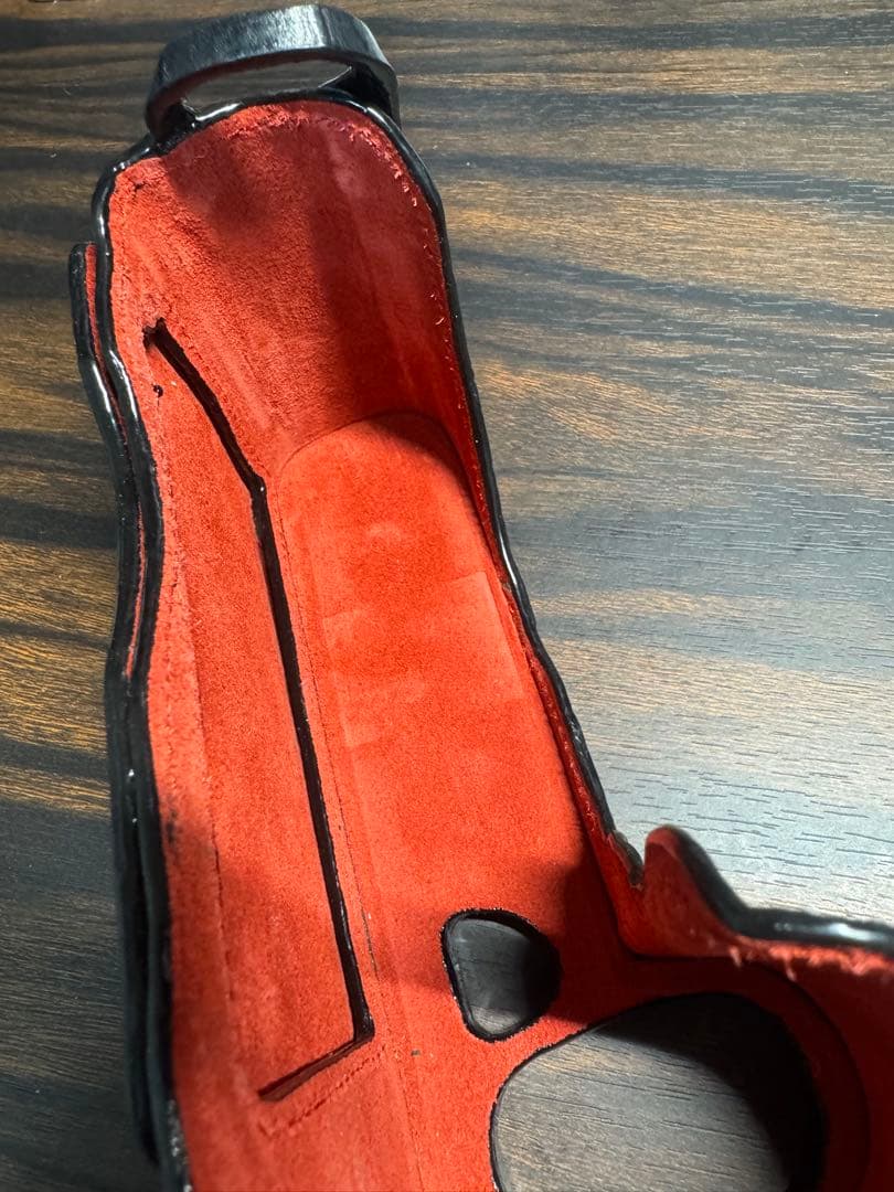 ライカ SL-2用 イタリア Luigi 特注クロコ革カメラケースストラップ