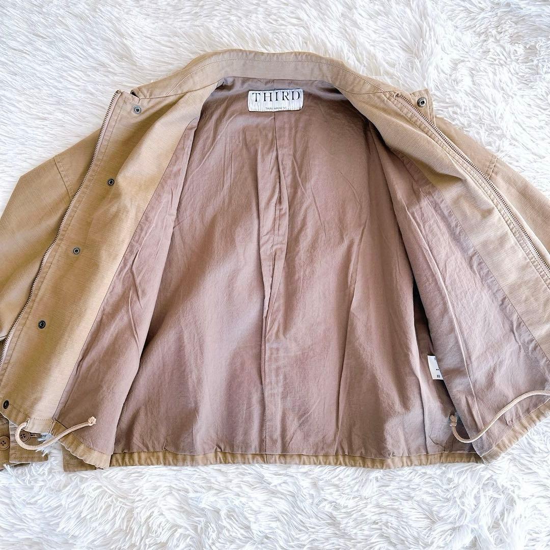 THIRD MAGAZINE サードマガジン ムラ糸 ミリタリー ジャケット