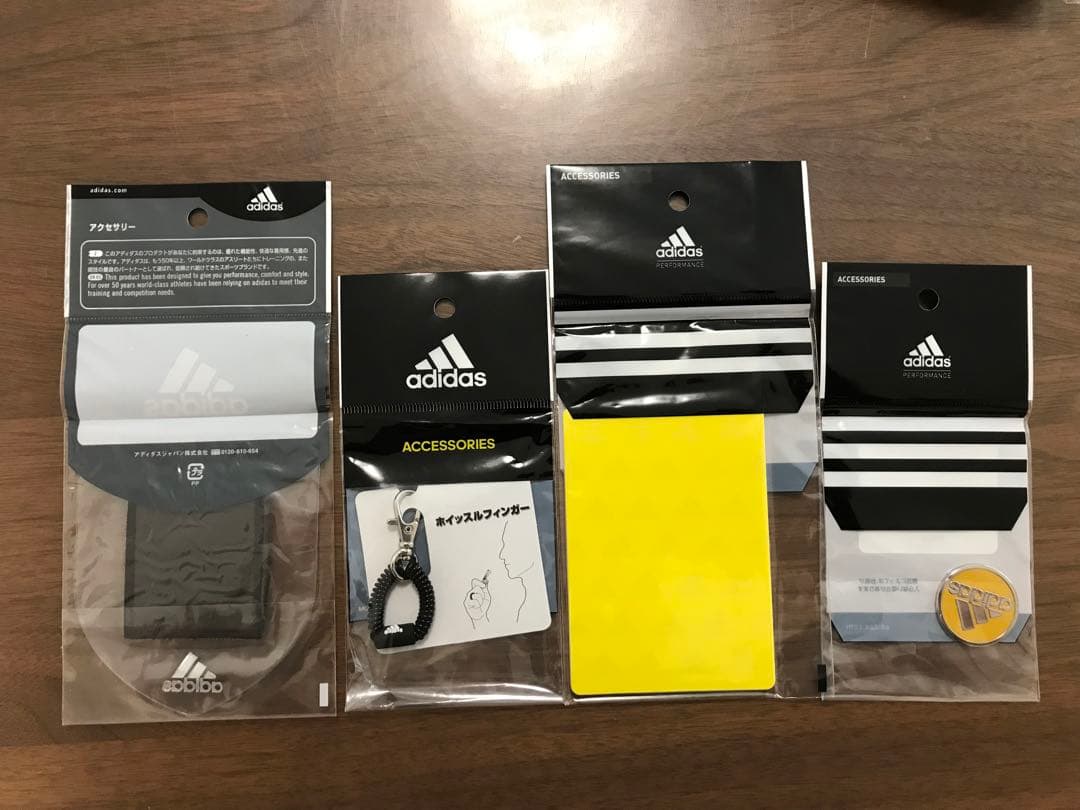 激レア サッカー アディダス レフェリー 審判5点セット