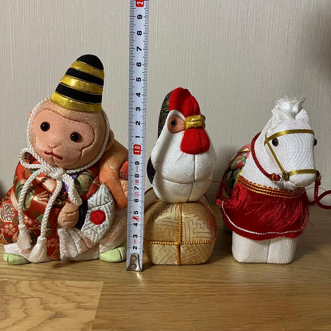 木目込み人形　干支　5点セット　縁起物