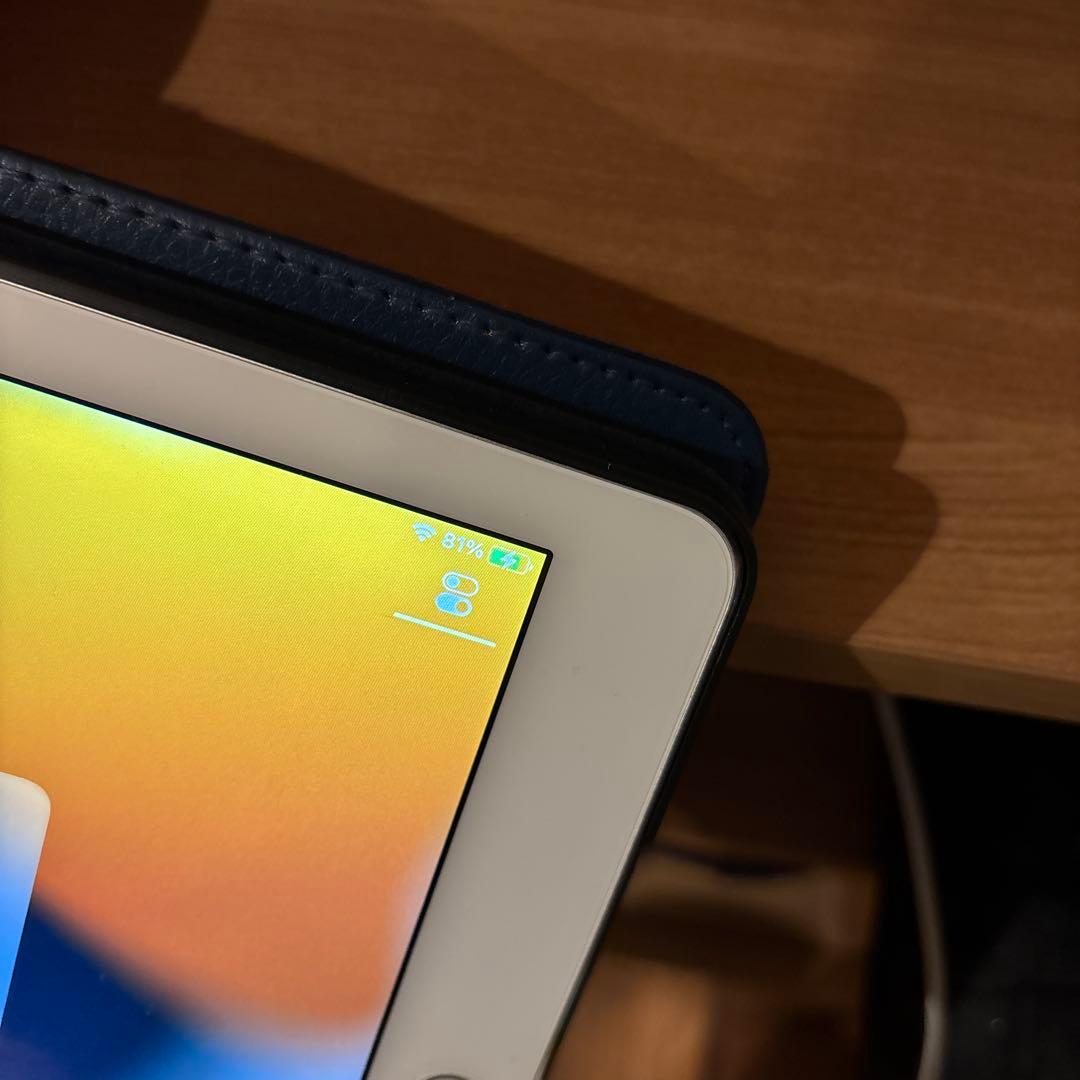 Apple iPad Air2 128GB WiFi シルバー　カバー付き