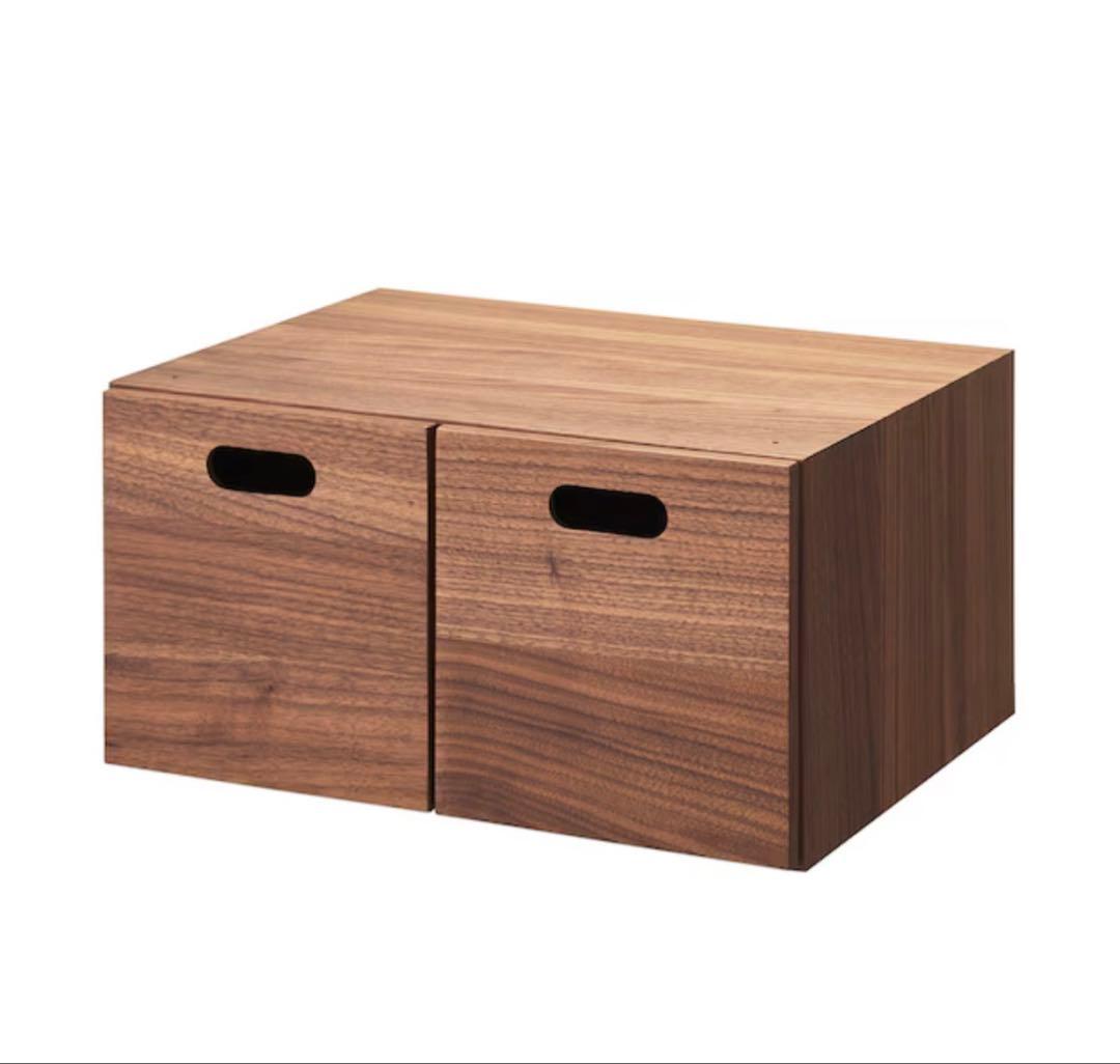 milk tea様　無印 スタッキングシェルフ ウォールナット3✖️2