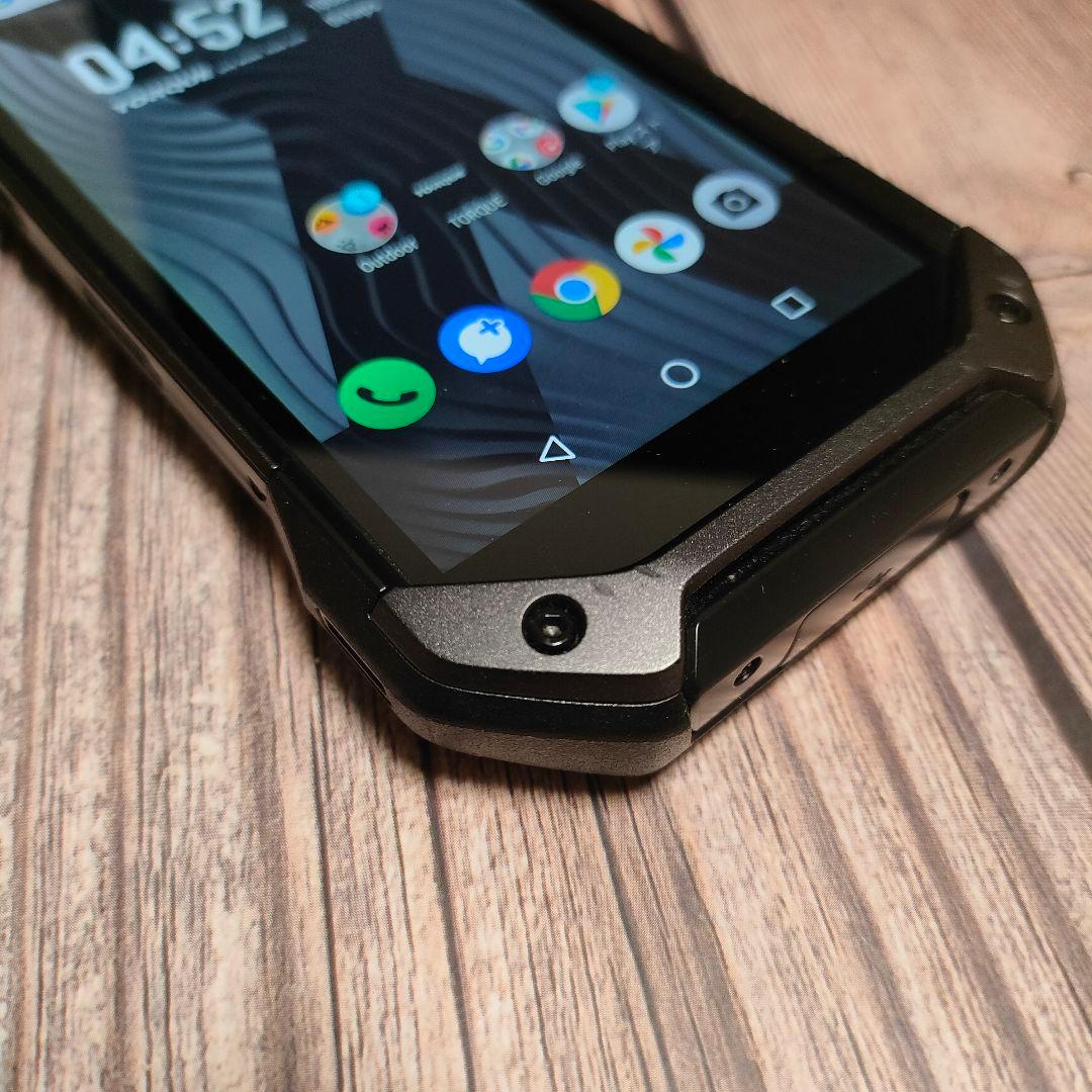 AU TORQUE 5G KYG01ブラック SIMフリー