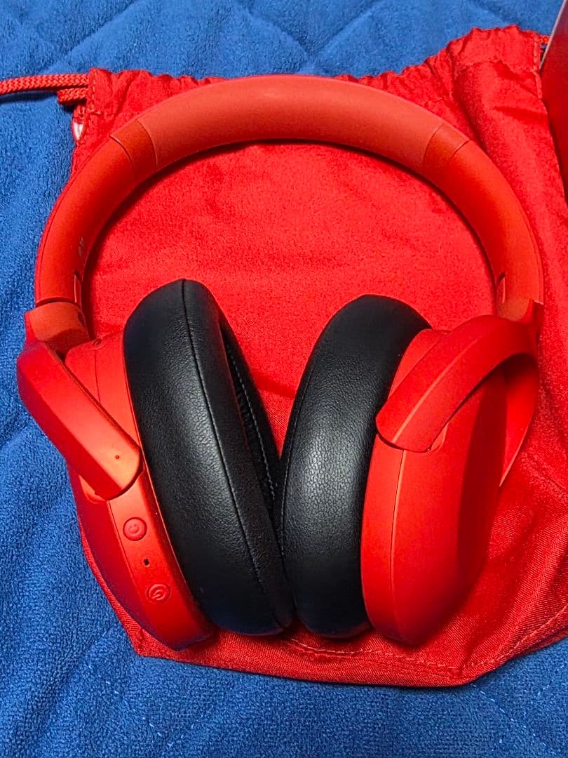 SONY WH-H910N ワイヤレスヘッドホン レッド