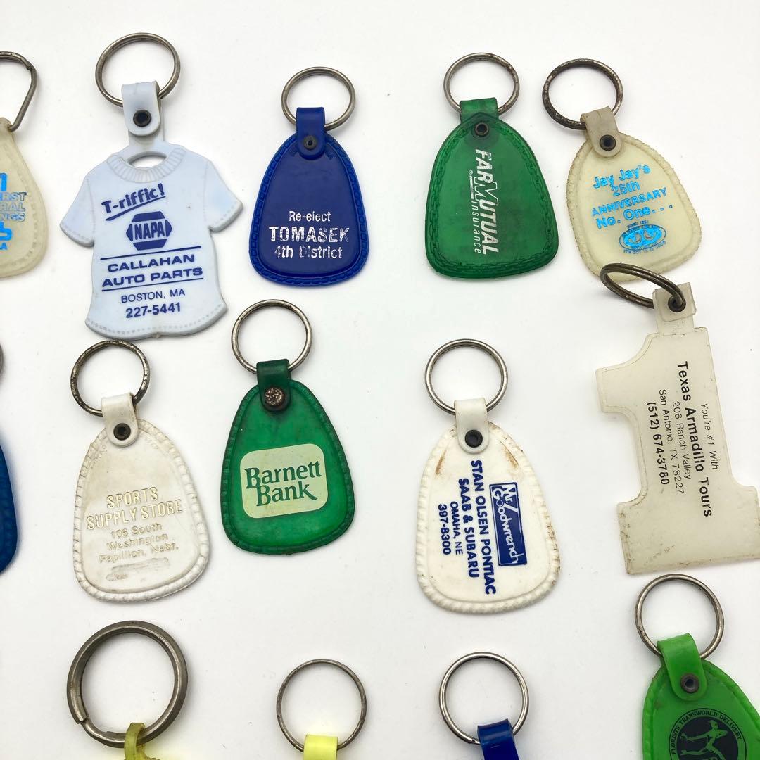 【Ia】77個　アメリカ　アドバタイジング　広告　キーホルダー　LMM77