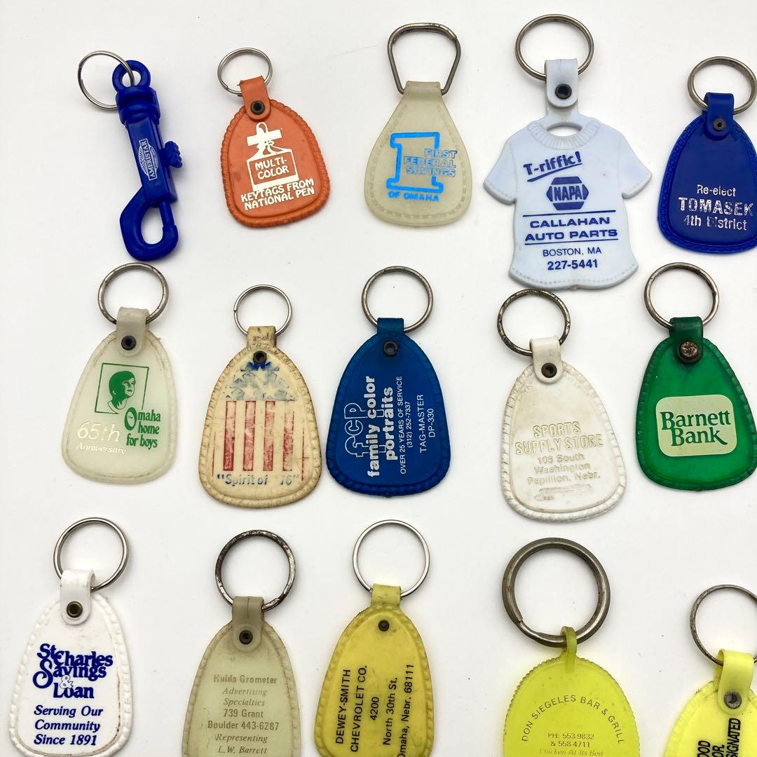 【Ia】77個　アメリカ　アドバタイジング　広告　キーホルダー　LMM77