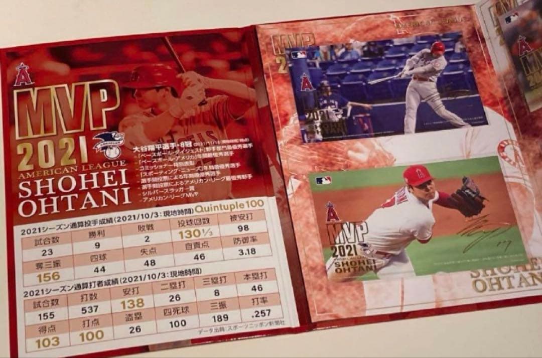 大谷翔平MVP／ホームラン王記念プレミアムフレーム 2021／2023／2024