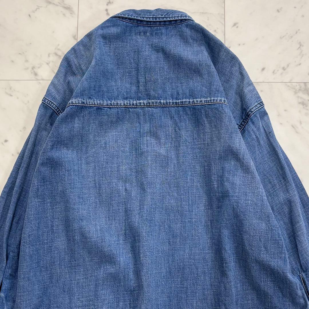 美品✨ジャーナルスタンダード　ライトオンスデニムシャツ　ゆったり　2025AW