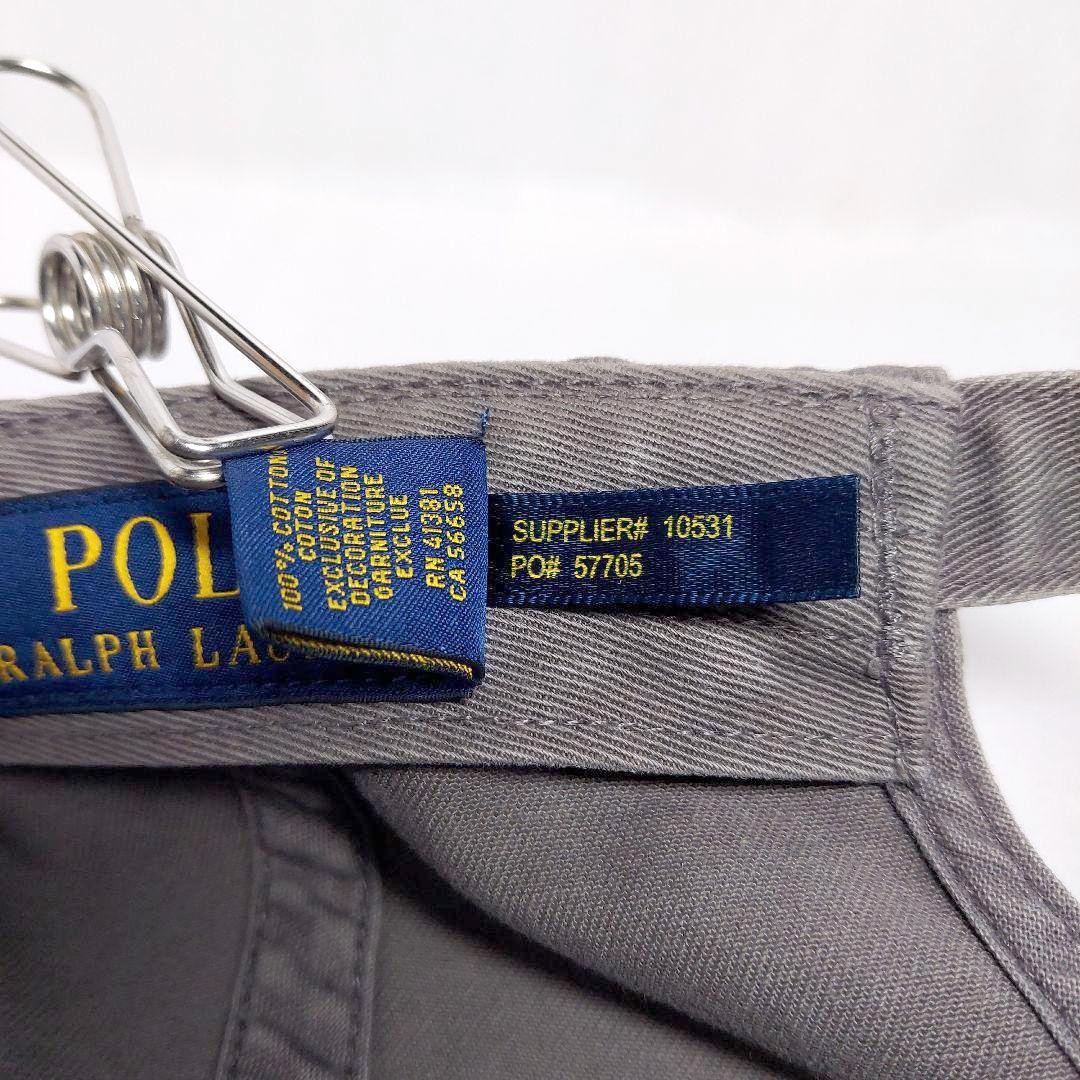 90s ポロラルフローレン✨POLO ヴィンテージ コットンチノ ボールキャップ