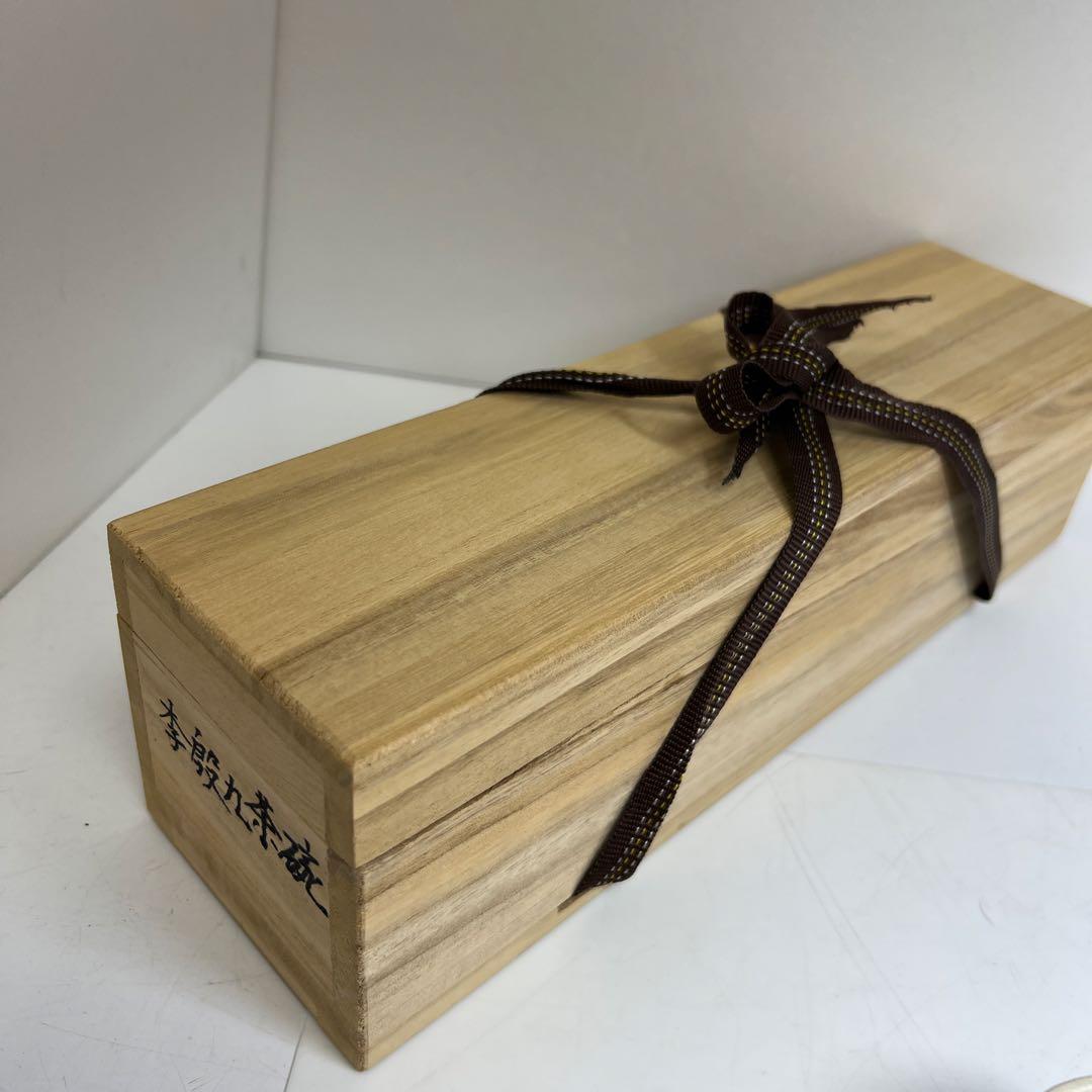 韓国人間文化財　李殷九　煎茶碗　香合セット　東さ8-0124☆2F