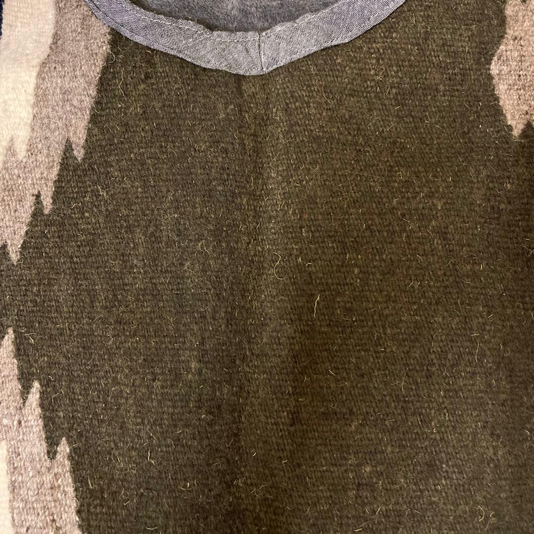 トップス ISAAC VASQUEZ \"OAXACA RUG VEST(ZIG-ZAG)