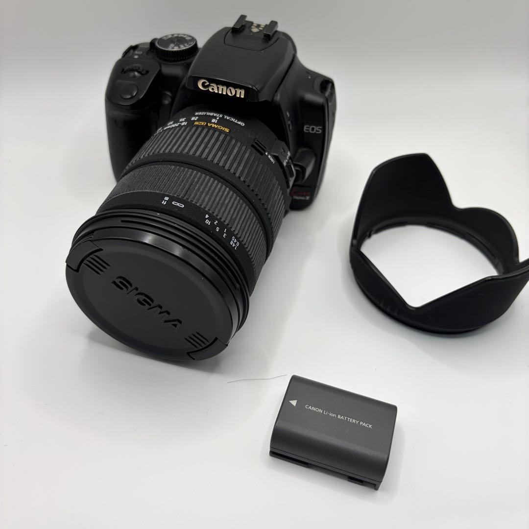 デジタルカメラ Canon EOS Kiss X + SIGMA 18-200mm