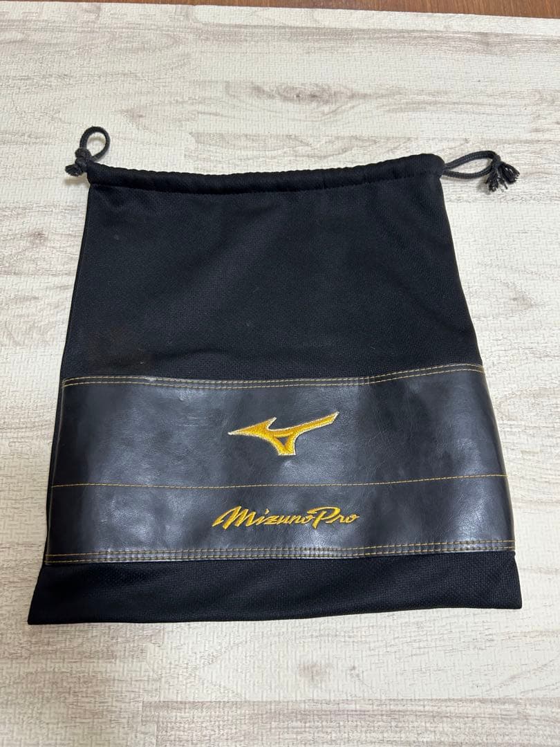 MizunoPro 硬式グローブ ブラウン 収納袋・硬式ボール付き