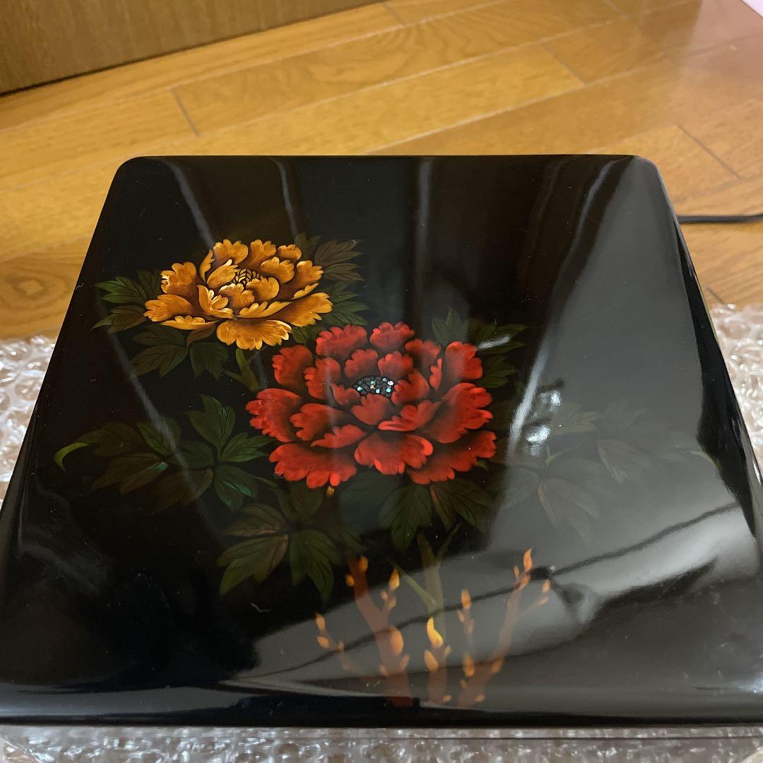 八雲塗　八雲塗重箱 3段 伝統工芸品