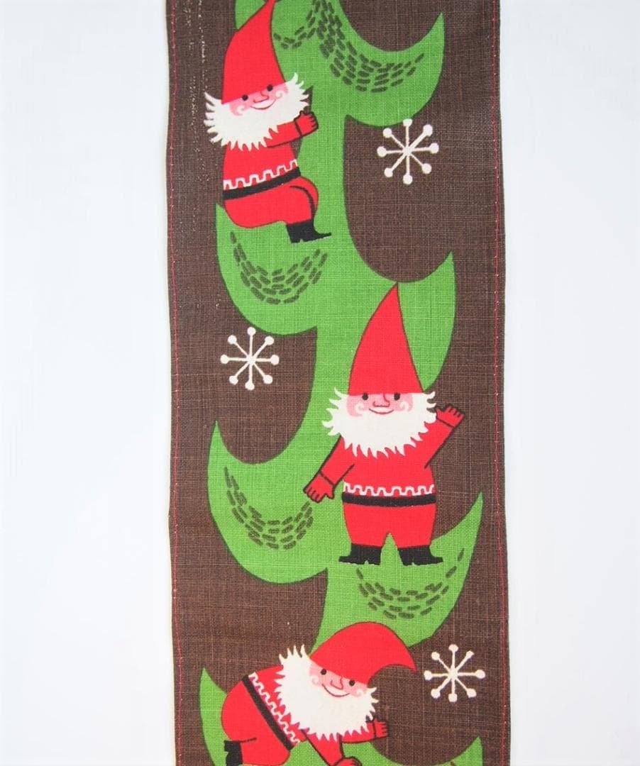 北欧ヴィンテージJerry Roupeクリスマスツリートムテ壁掛けジェリーロープ