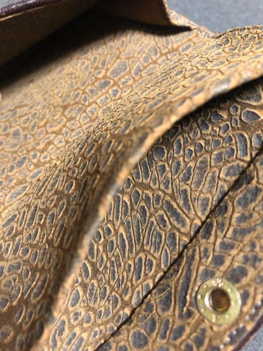 古刺繍  霊芝 財布や名刺入れ 年代物