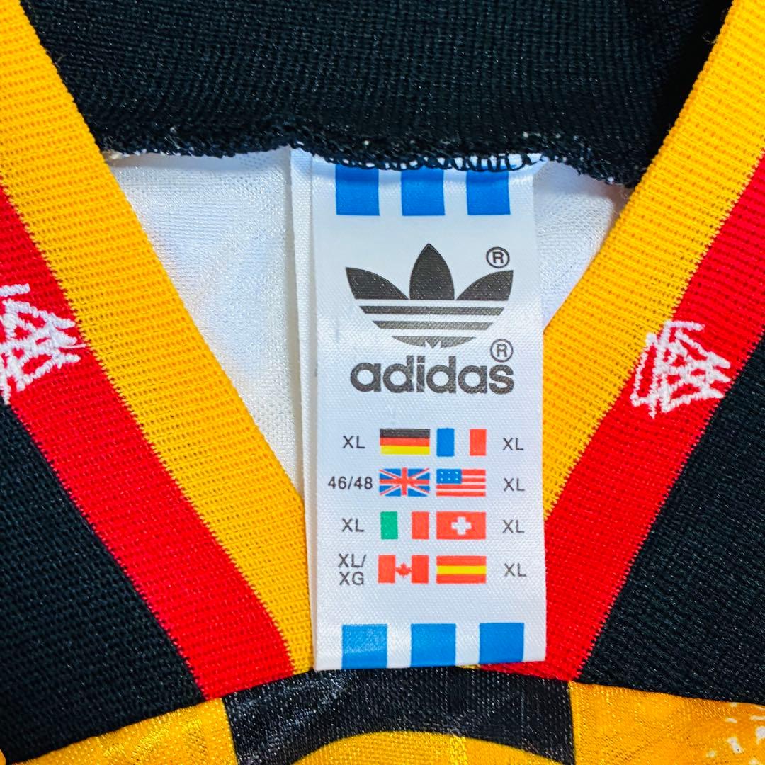 アディダス ドイツ代表 94年 W杯 ユニフォーム 長袖 XL UK製