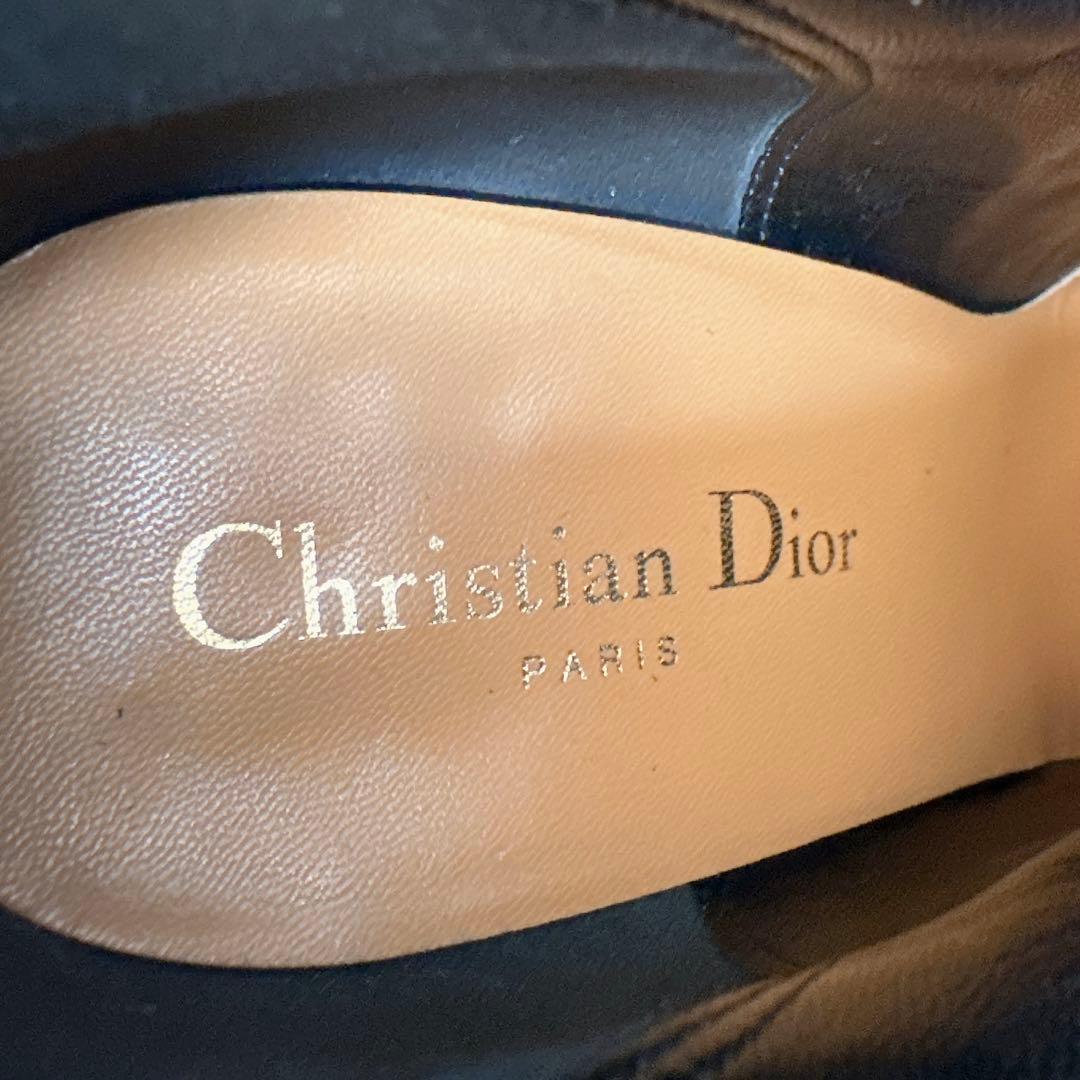 DIOR ディオール　バックジップ　ショートブーツ　ブーティ　靴　美品　36.5