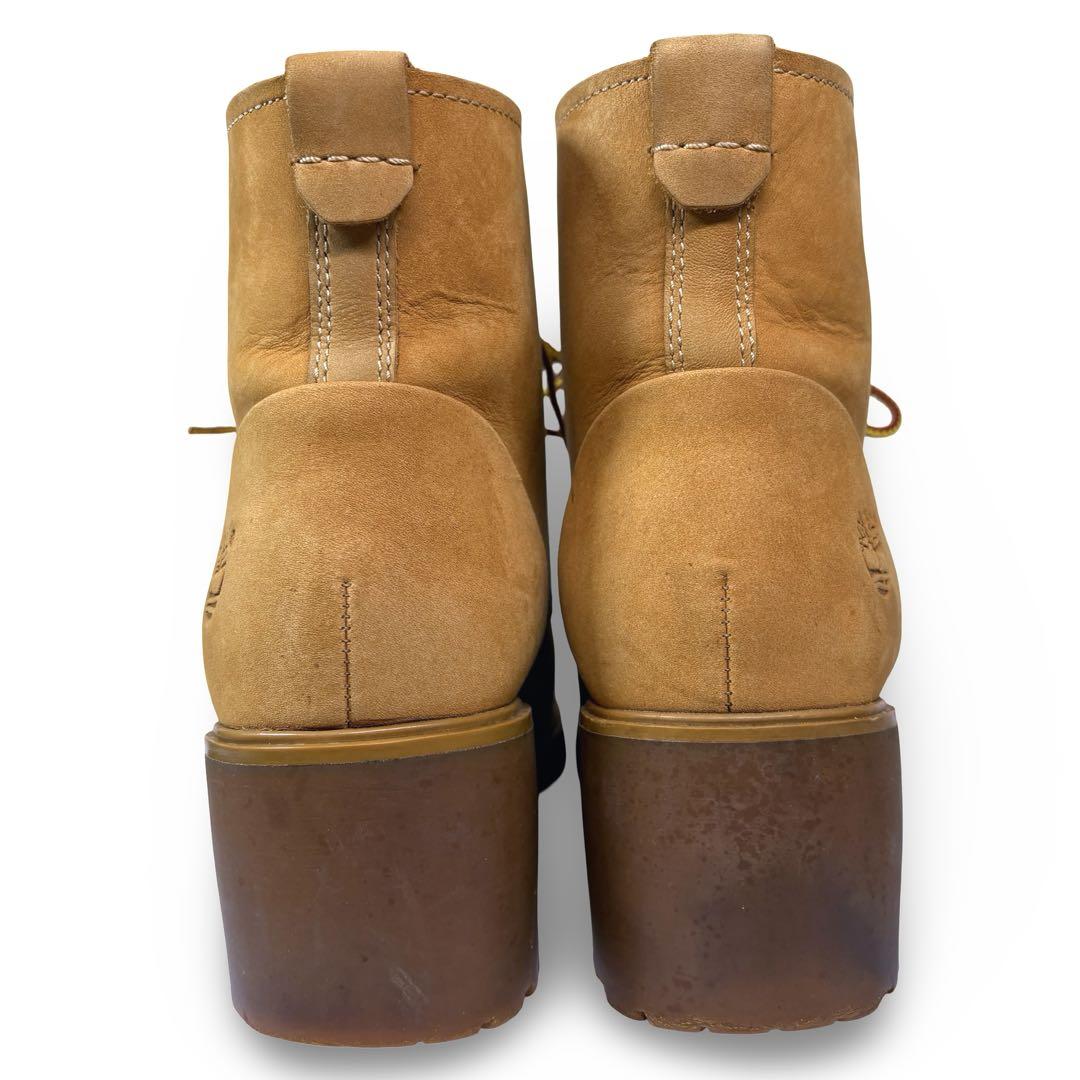 希少 timberland ティンバーランド レースアップブーツ ヒール
