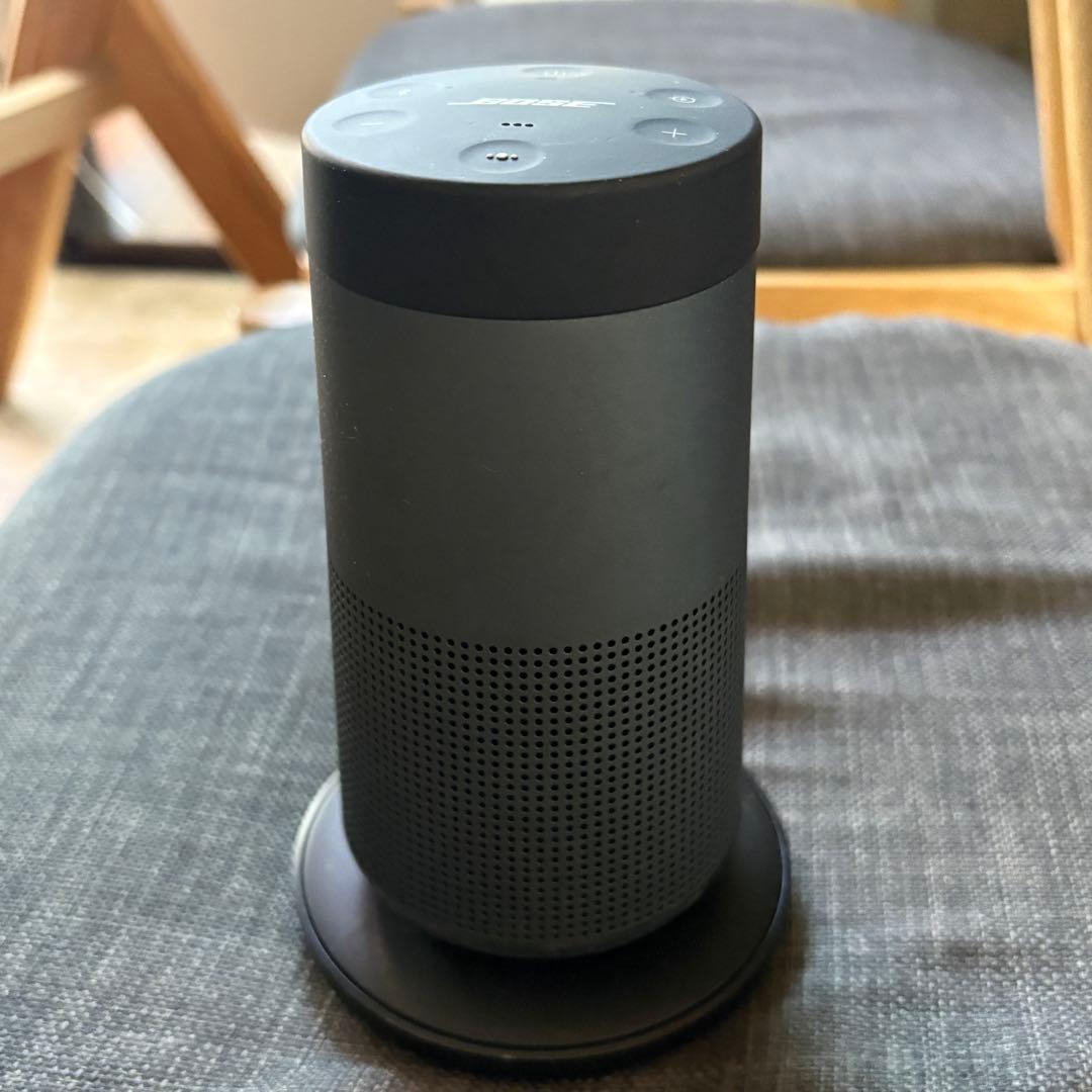 BOSE ワイヤレススピーカー ブラック、充電クレードル
