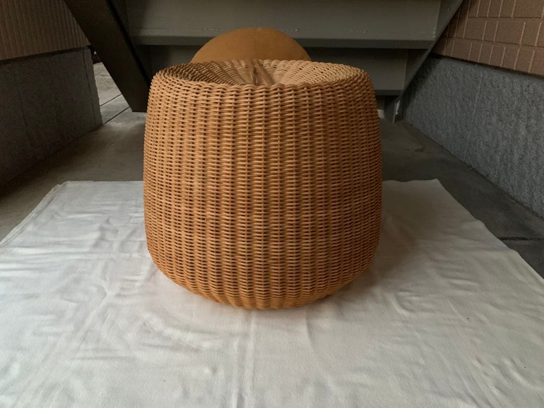 希少 山川ラタン 剣持勇デザイン ヴィンテージ スツール ジャパニーズモダン A