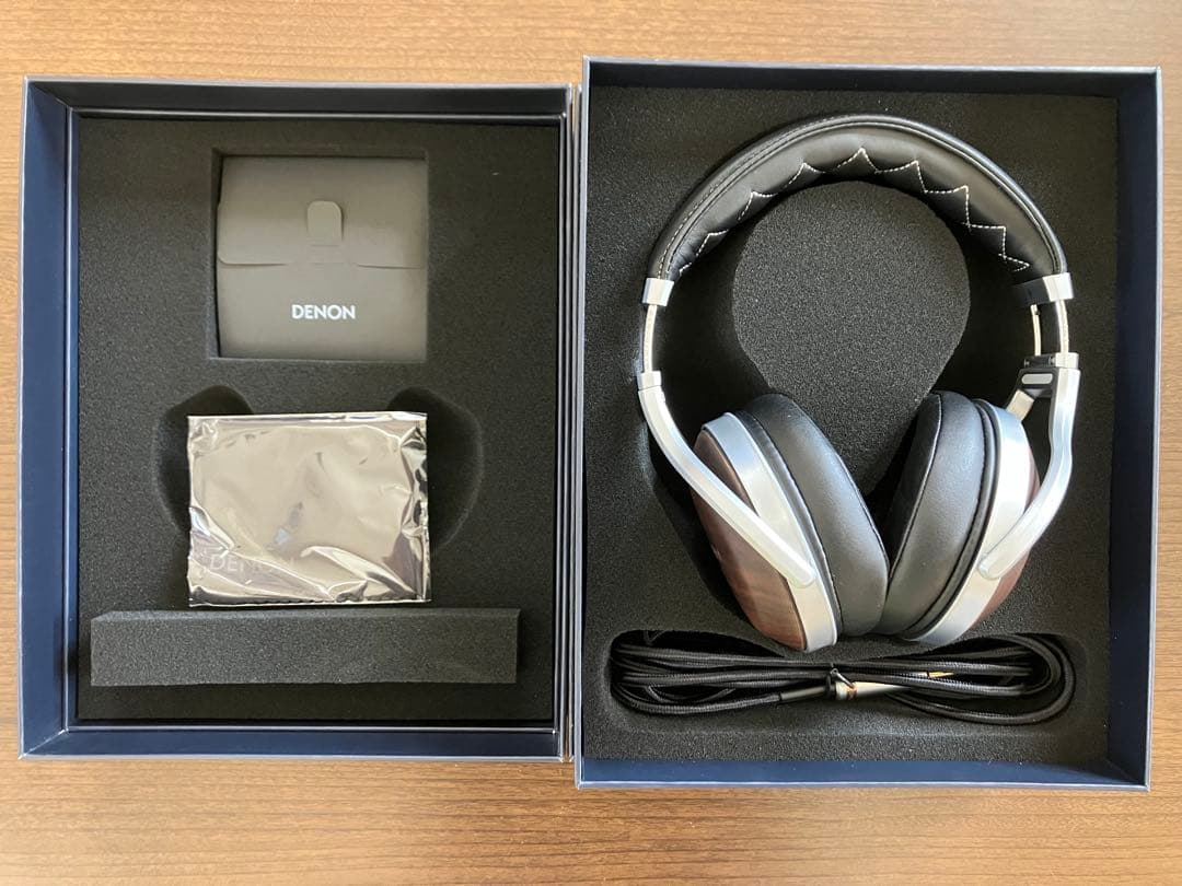 ［美品］DENON レファレンス ヘッドホン AH-D7200オーバー イヤー