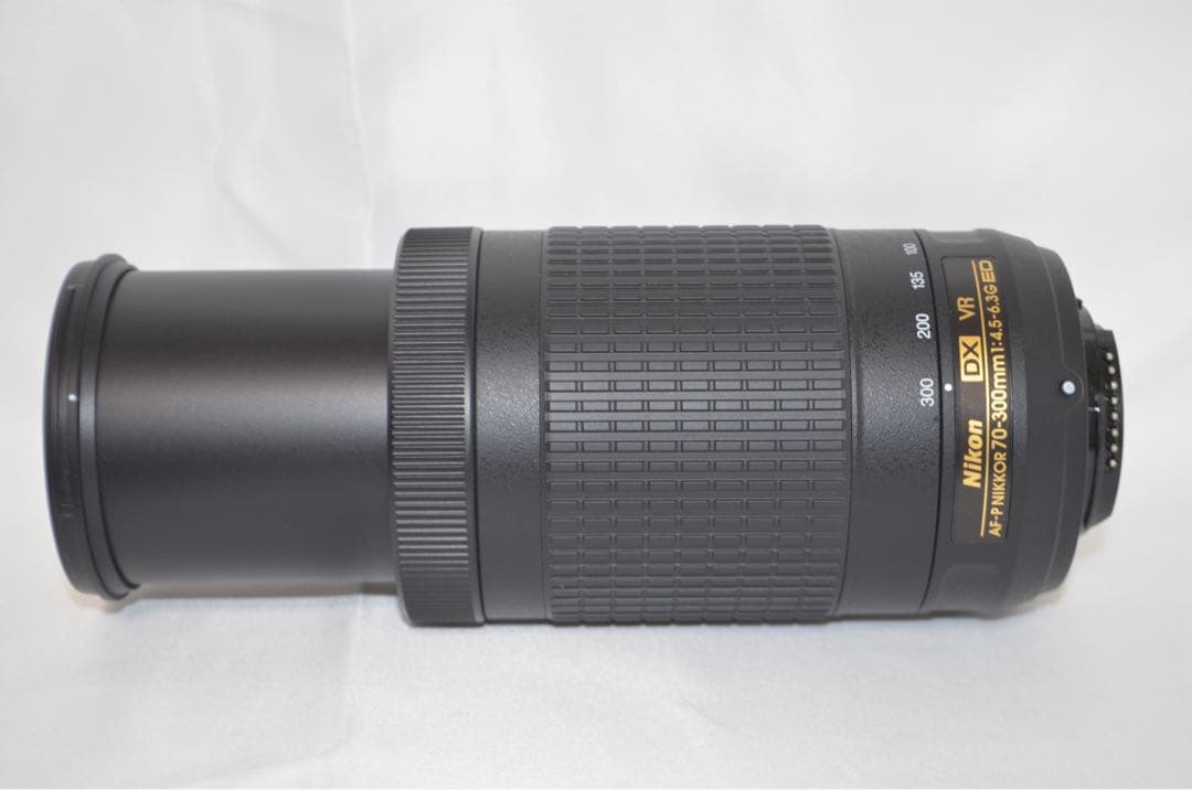 新品級　Nikon AF-P 70-300mm F4.5-6.3G☆超望遠レンズ