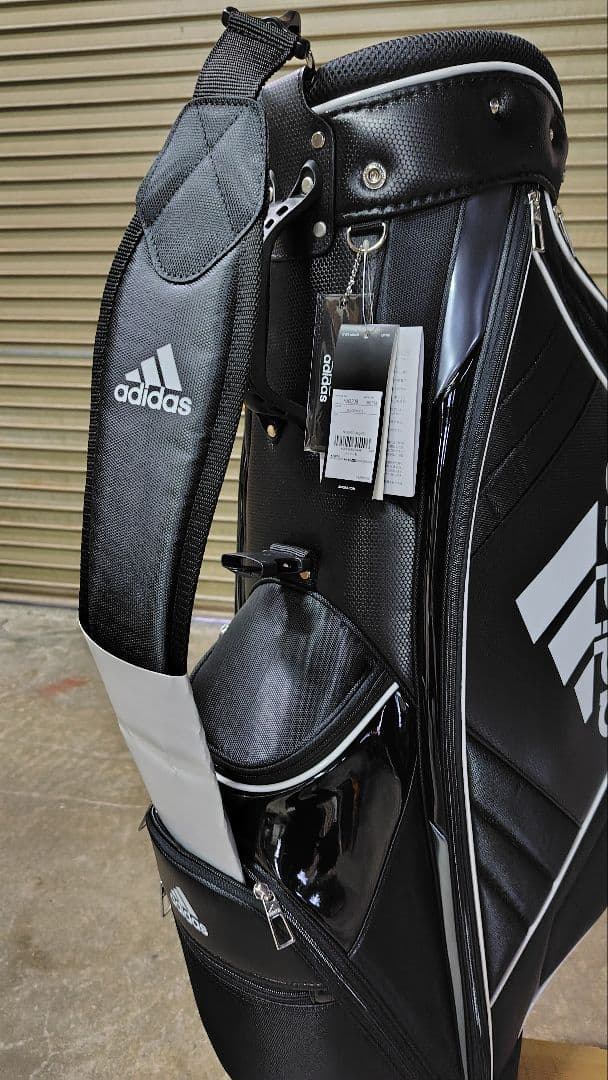 adidas ゴルフバッグ 黒 未使用