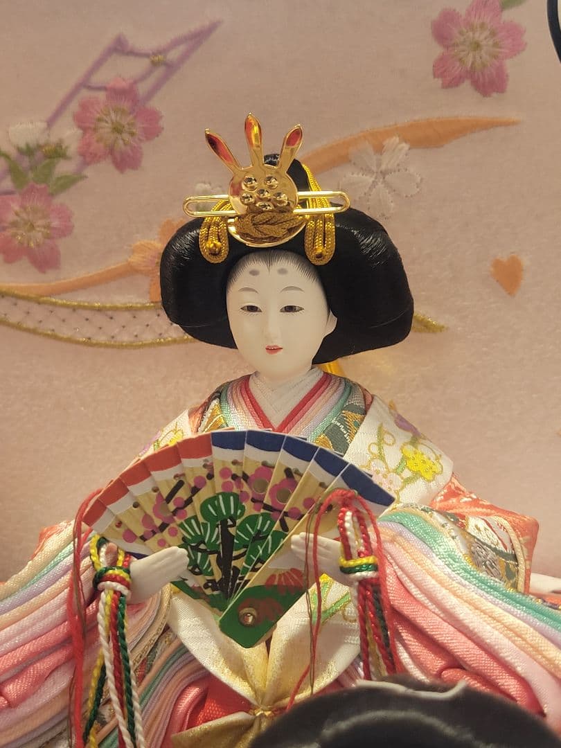 東京久月 雛人形 オルゴール付き