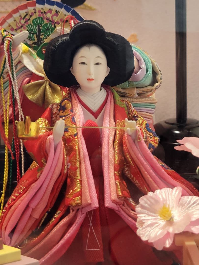 東京久月 雛人形 オルゴール付き