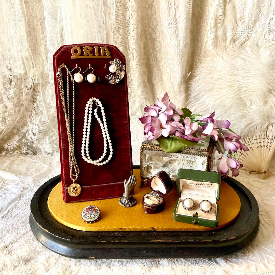 【レア】ジュエリーディスプレイスタンド　店舗什器フランスアンティークヴィンテージ