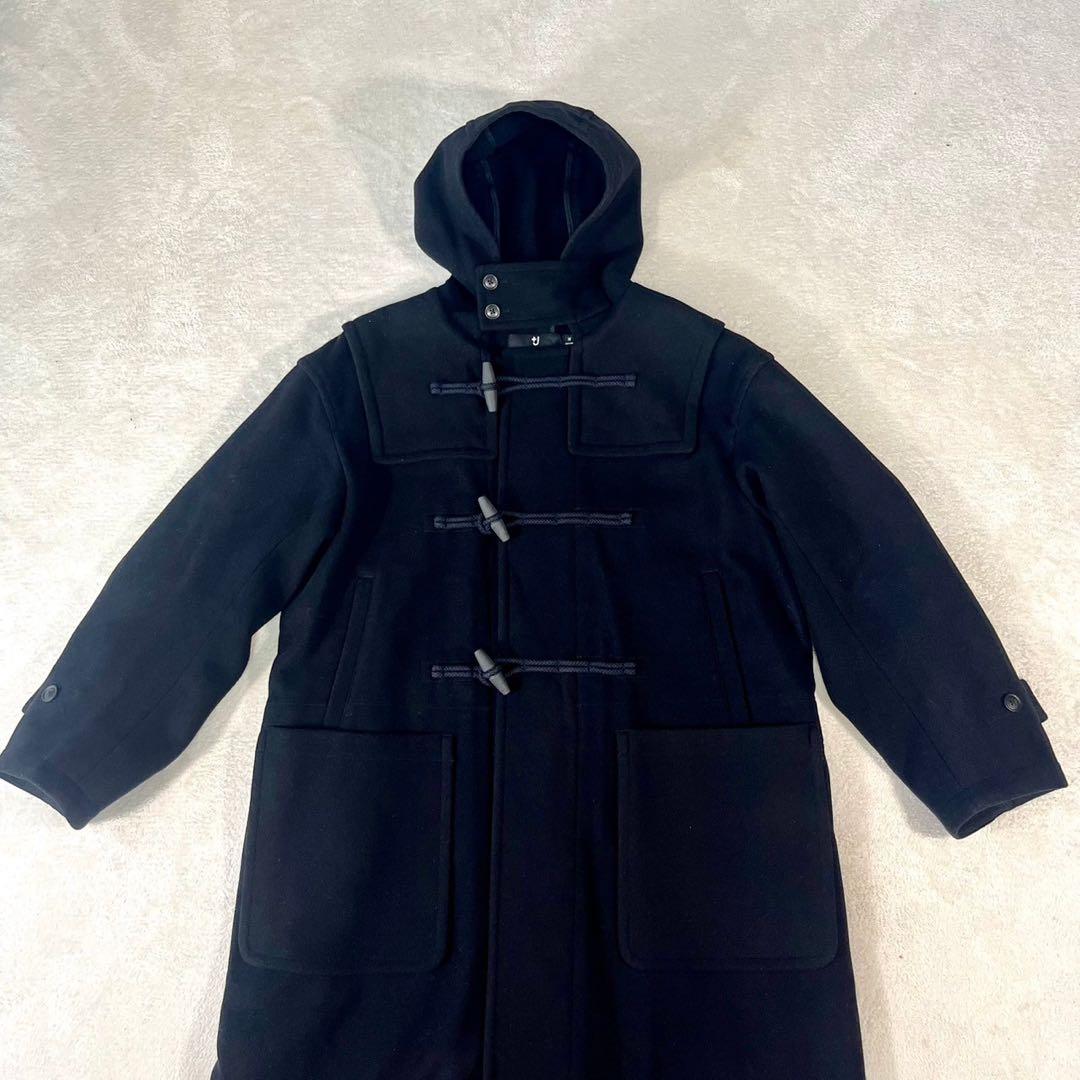 【美品✨】UNIQLO +J 21AW ウールオーバーサイズ　ダッフルコート　M