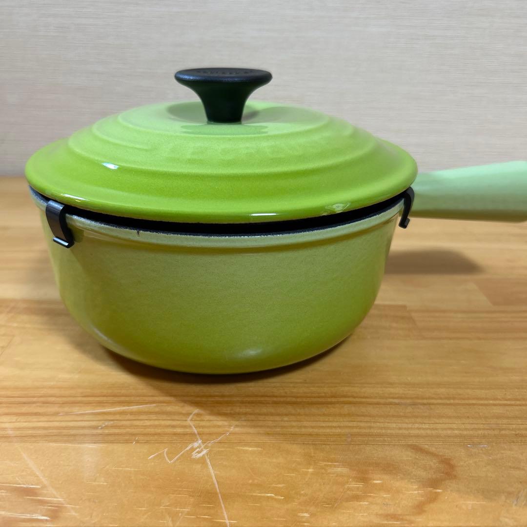 ルクルーゼ　ソースパン　片手鍋　18cm グリーン
